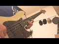 細野晴臣 / 薔薇と野獣(bass cover)