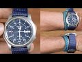 SEIKO 5 SNK807 AUTOMATIC BLUE DIAL CANVAS - UNBOXING