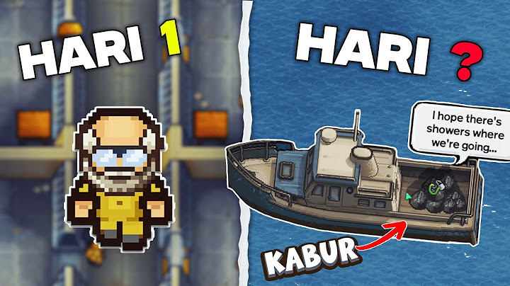 Gue 100% Kabur Dari PENJARA TENGAH LAUT Di The Escapists 2