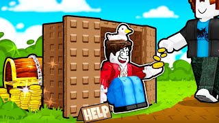 I Got Rich Begging For Money In Roblox Be A Beggar