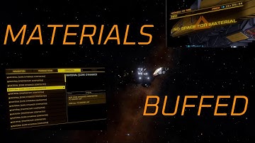 Elite Dangerous: MASSIVE Materials Improvement! (Type-8 Update)