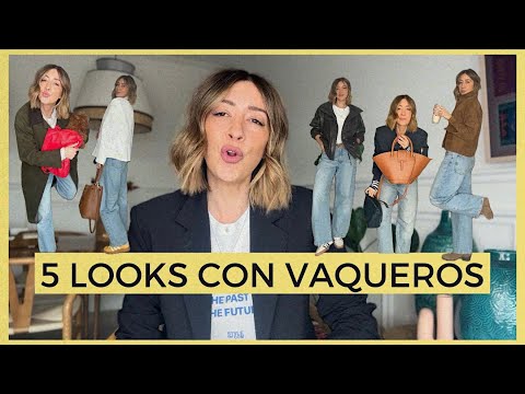 5 LOOKS CON VAQUEROS: 5 Looks casual con vaqueros