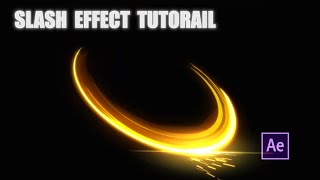 After Effects Tutorial : Slash Effect 刀光特效教學