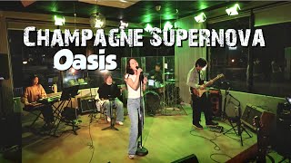 Champagne Supernovaoasis-Wintersonic Cover