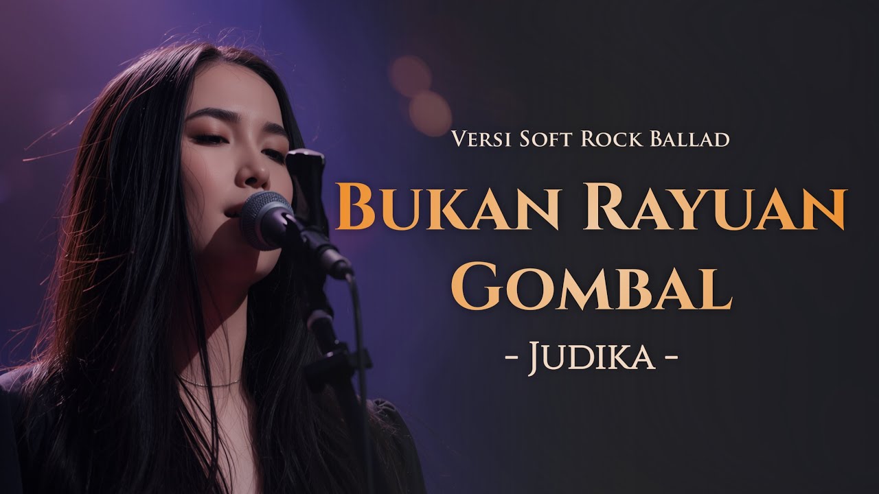 Bukan Rayuan Gombal — Judika | Pop Slow Rock Cover AI (Lirik Video)