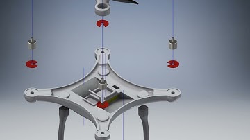 Drone exploded view