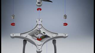 Drone exploded view