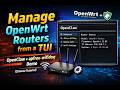 Manage OpenWrt(chawrt) Routers from a TUI | OpenClaw + apfree-wifidog Extension Demo