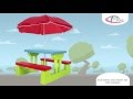 Kids table and bench set with parasol | TecTake Kids table and bench set with parasol | TecTake