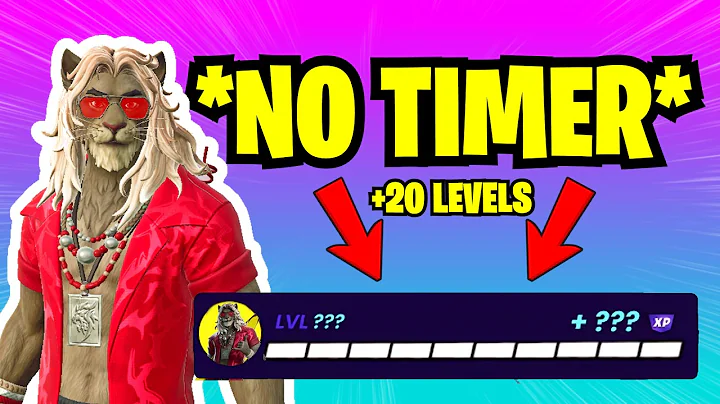 NEW SEASON NO TIMER Fortnite XP Map to LEVEL UP in Chapter 7 Season 1! + 20 LEVELS!