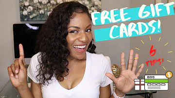 How can I get free gift cards fast?
