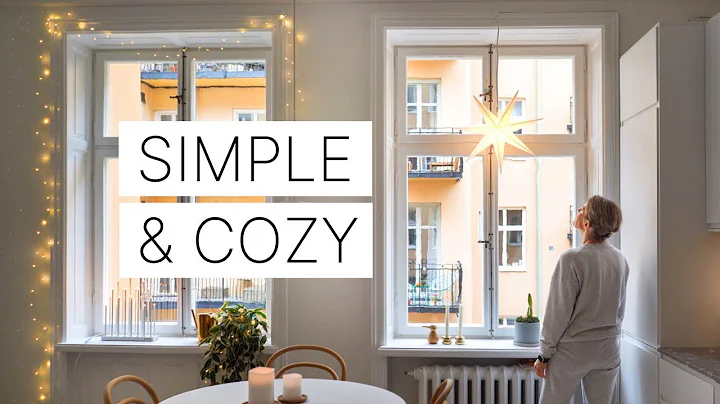SIMPLE Scandinavian CHRISTMAS Decor I Cozy I Sustainable & Easy