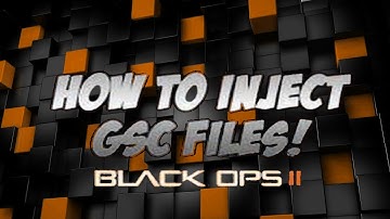 HOW TO INJECT A GSC MOD MENU (BLACK OPS-2)