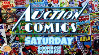 AUCTION COMICS SATURDAY // May 23rd  2026 // Comic Book Auction