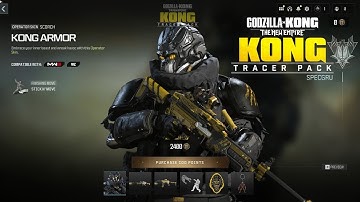 Warzone Mobile Tracer Pack: GODZILLA x KONG: The New Empire - KONG Bundle Reviews