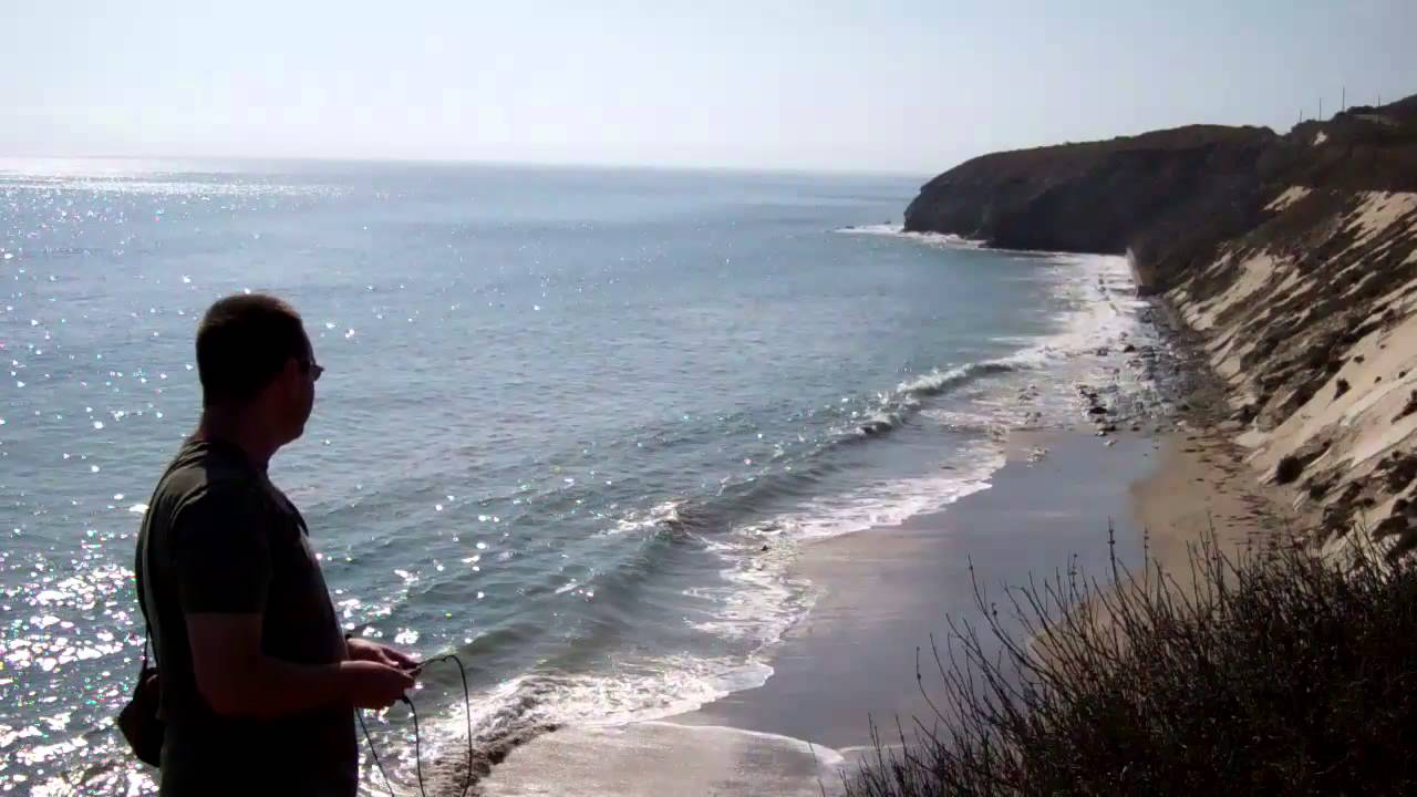 Slinging near Gaviota Beach