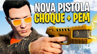 GTA ONLINE COMPRANDO E TESTANDO NOVA ARMA DE CHOQUE [STUNGUN