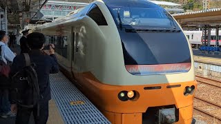 【ミュージックホーンあり！】9091M 常磐線 E653系1000番台U-103編成 特急 宮城・福島花めぐり号 福島行 いわき駅4番線 発車