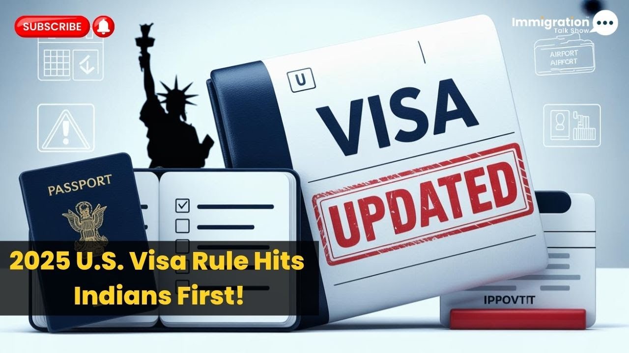 What Indians Need to Know About 2025 US Visa Rule Updates? - YouTube