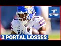 THREE TRANSFER LOSSES: Kansas Football Sees Harry Stewart, Caleb Redd, Aundre Gibson Enter Portal