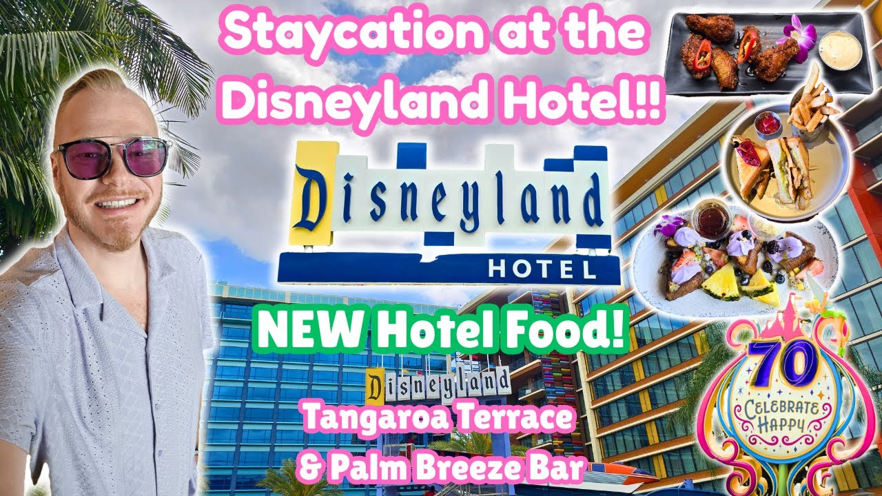 Отдых в отеле Диснейленда во время празднования 70-летия! НОВЫЕ рестораны отеля: Tangaroa и Palm ...
