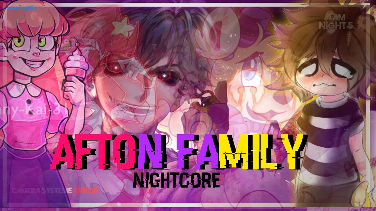 ♫♥ Afton family remix Nightcore ♥♫