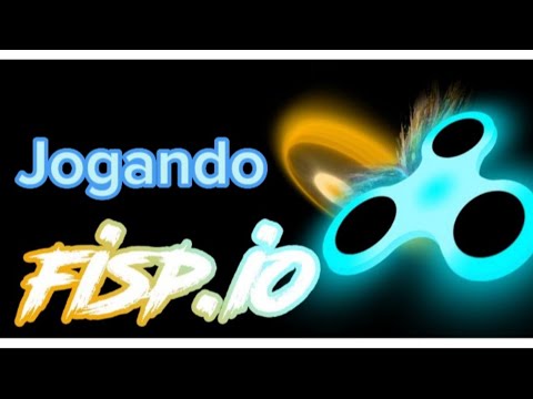 Jogando Fisp.io (O Jogo Do Fidget Spinner)