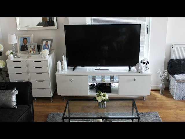 DIY GLAM UPCYCLING IKEA TV STAND LOL YouTube