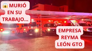 Tragedy in Reyma León 💔 Worker loses his life after factory accident A painful story