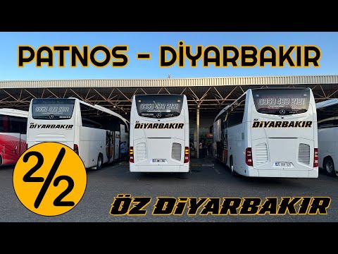 #257 ÖZ DİYARBAKIR SEYAHAT / PATNOS - DİYARBAKIR OTOBÜS YOLCULUĞU 2.BÖLÜM