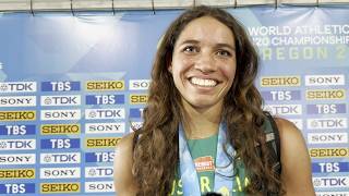 Izobelle Louison-Roe Wins World U20 Champs High Jump with 1.92m Clearance [Interview]