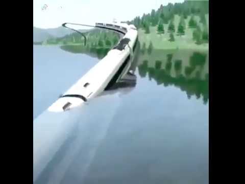 Underwater train 😍 MUST WATCH 💓 