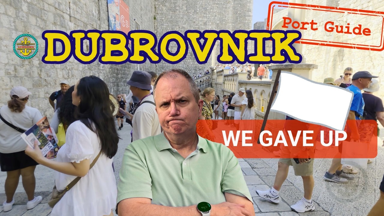 🇭🇷 Dubrovnik Cruise Port Guide 2026 | We Felt Really Guilty... 😮‍💨