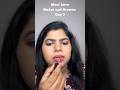Day 3 of Must Have Nude Lipsticks | Mauve Nude Shade | #nudelipsticks #lipstickreview