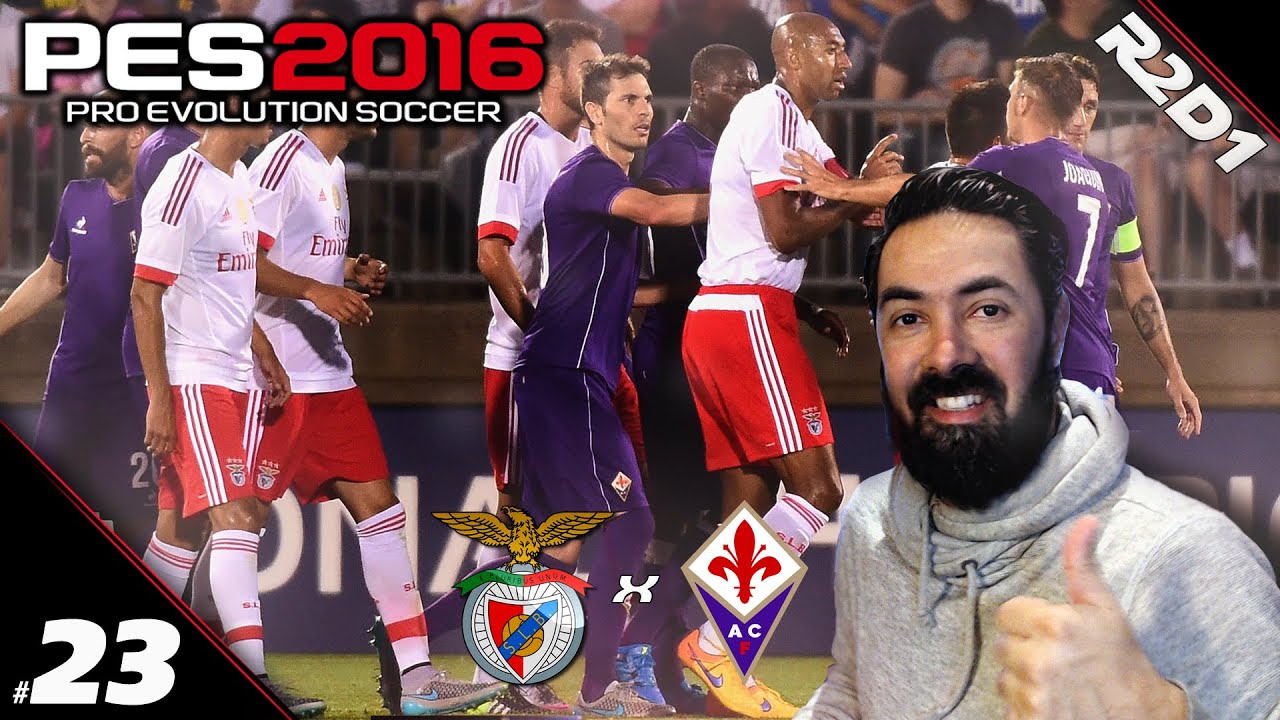 SLB vs Fiorentina | PRO EVOLUTION SOCCER 2016 Gameplay #23 (PS4/Português) jogos friv