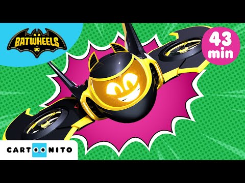 Мега компилация БАТУИНГ | Batwheels | Анимационни филми за деца | Cartoonito