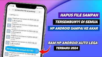 Cara Menghapus File Sampah Di Hp | Cara Membersihkan File Sampah Di Android