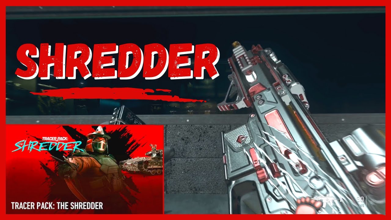 The SHREDDER Bundle with Camos | MW2 
