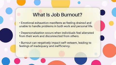 What Is Job Burnout? - The Personal Growth Path