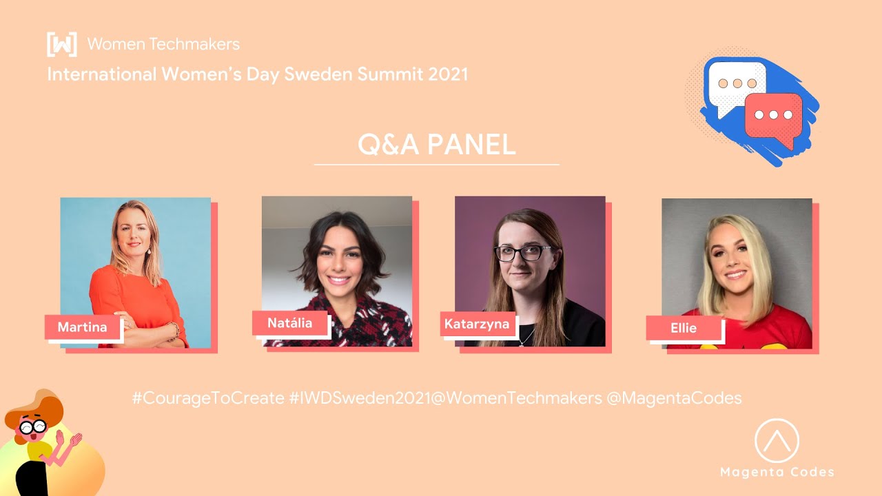 Panel Discussion Women in Tech - International Women's Day Sweden ...