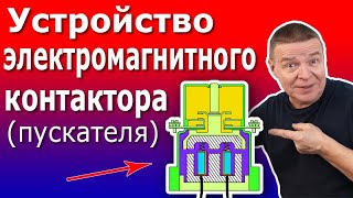 Устройство Электромагнитного Контактора (пускателя) Ремонт и обслуживание малогабаритного контактора