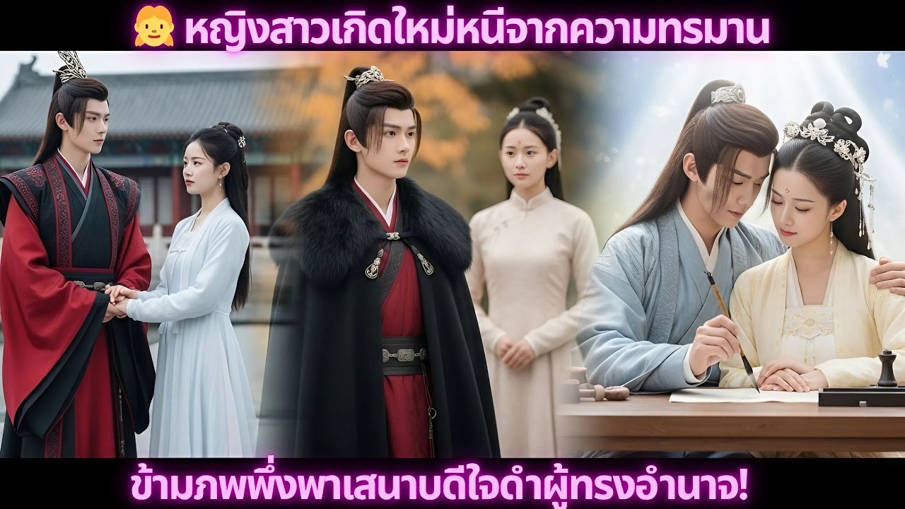 👧 หญิงสาวเกิดใหม่หนีจากความทรมาน ข้ามภพพึ่งพาเสนาบดีใจดำผู้ทรงอำนาจ!