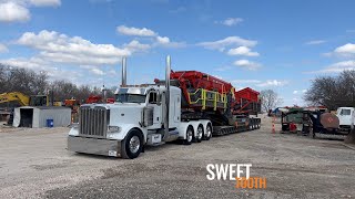 Driving Custom 2017 Peterbilt 389 Glider! Straight Pipes, CAT 3406 2WS, Jake Brake & Turbo ASMR