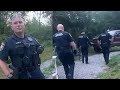 Woman Goes Crazy On Trespassers With Badges!