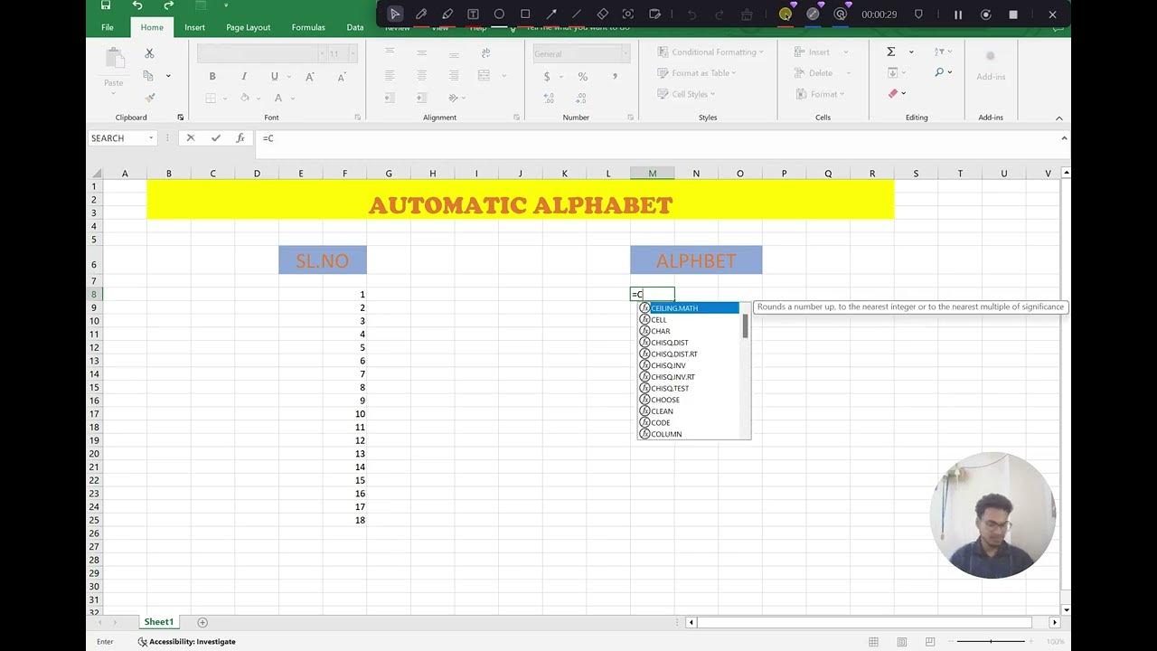 AUTOMATIC ALPHABET BY SHAMBHU KUMAR GUPTA YouTube