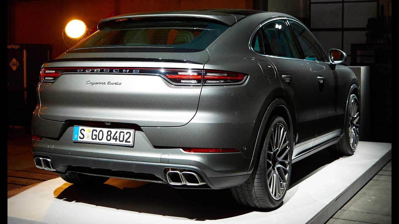 2020 Porsche Cayenne Turbo Coupe Walkaround Exterior and