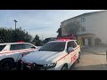 Monroe Fire Department responds to Courtyard Marriott Hotel
