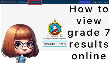 How to Check ZIMSEC Grade 7 Results 2025 Beginner English hub