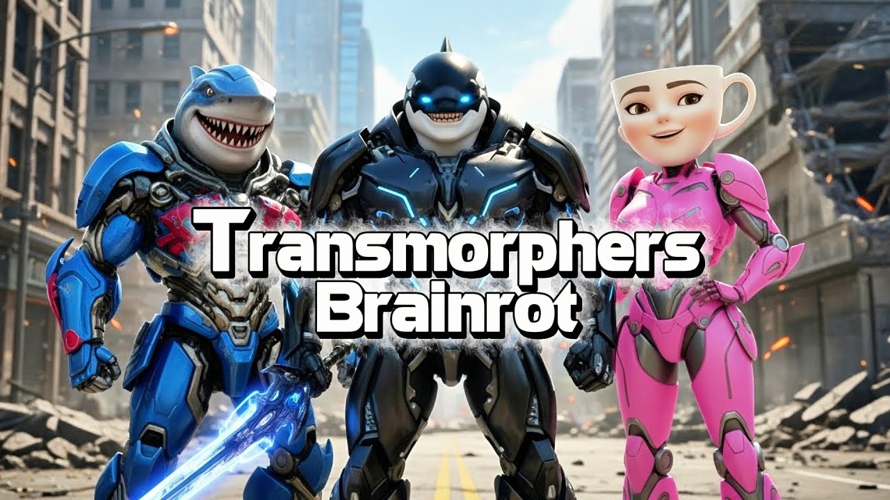 Transmorphers Brainrot | Astronaut in the Ocean Cover