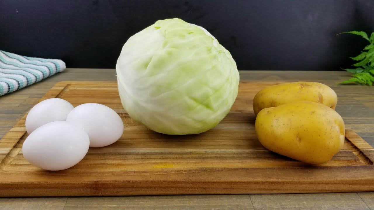 جربت وصفه بالملفوف والبطاطس🤔 الطعم ألذ مما كنت أتوقع😮